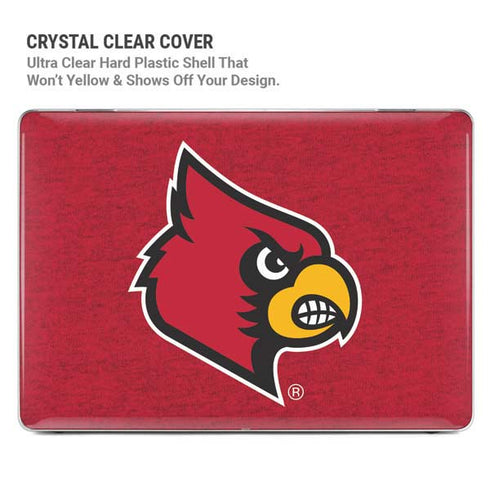 University of Louisville Red Background MacBook Cases